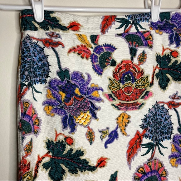 J. Crew Floral Paisley Midi Skirt - Picture 2 of 15